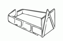 6.0m³ skip bin 6.0m³ skip bin